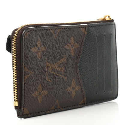 Louis Vuitton Monogram Recto Verso Card Holder Black 2 of 5