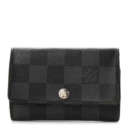 Louis Vuitton Damier Graphite Multicles 6 Key Holder 1 of 10