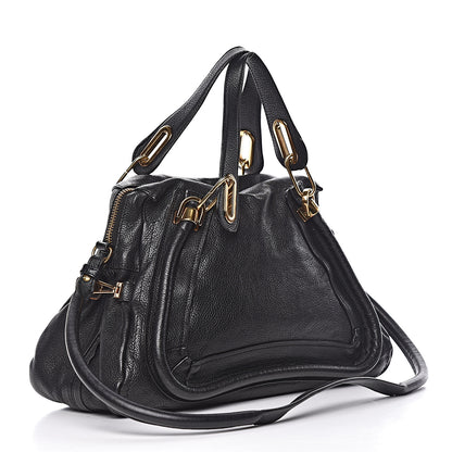Chloe Calfskin Medium Paraty Black 3 of 18