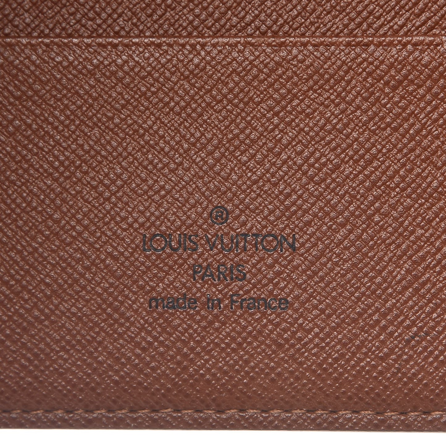 Monogram Large Ring Agenda Cover