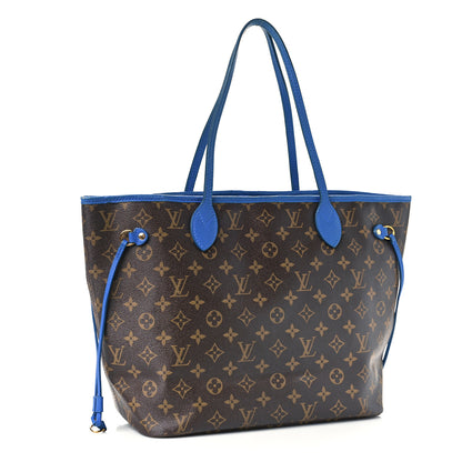 Louis Vuitton Monogram Articles de Voyage Ikat Neverfull MM Grand Blue 3 of 8