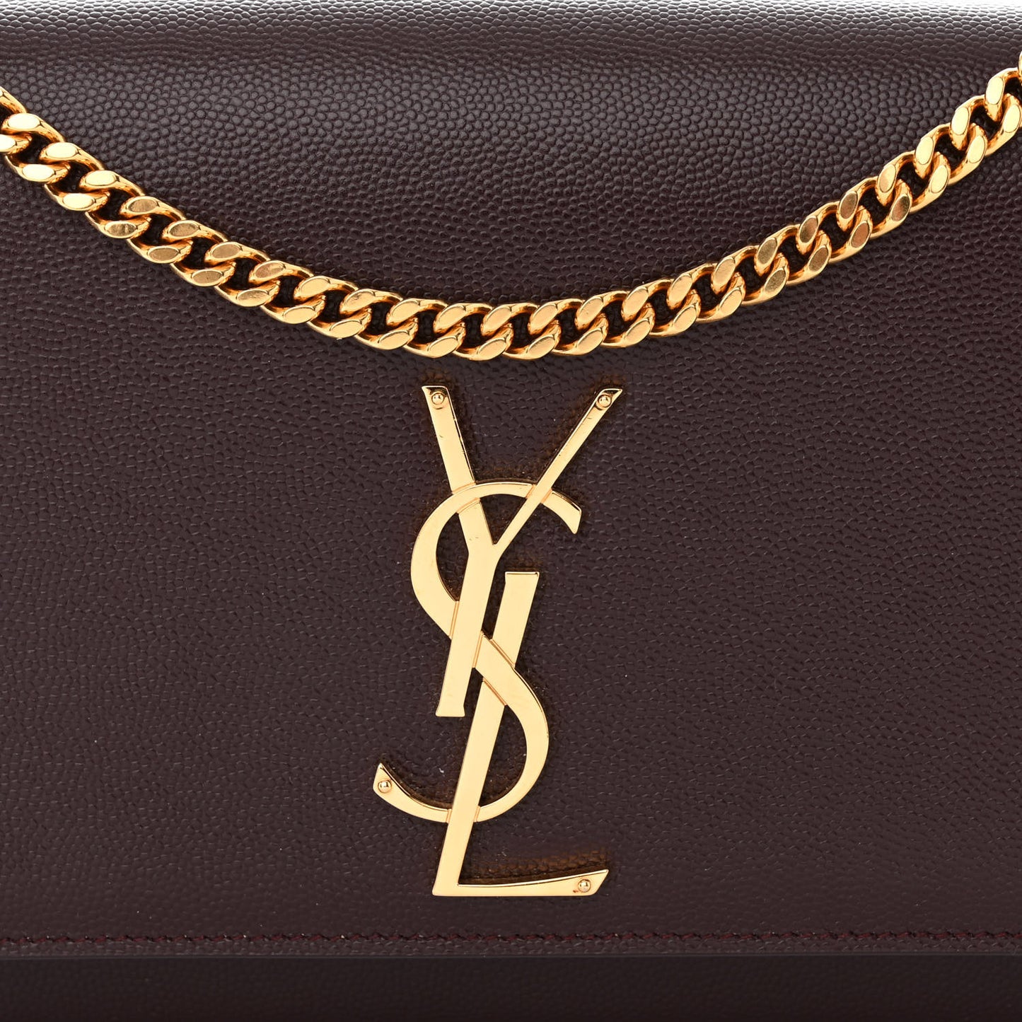 Grain De Poudre Medium Classic Monogram Kate Satchel Amaranto