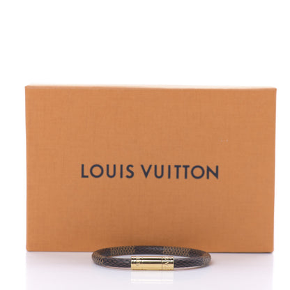 Louis Vuitton Damier Ebene Keep It Bracelet 17 6 of 6