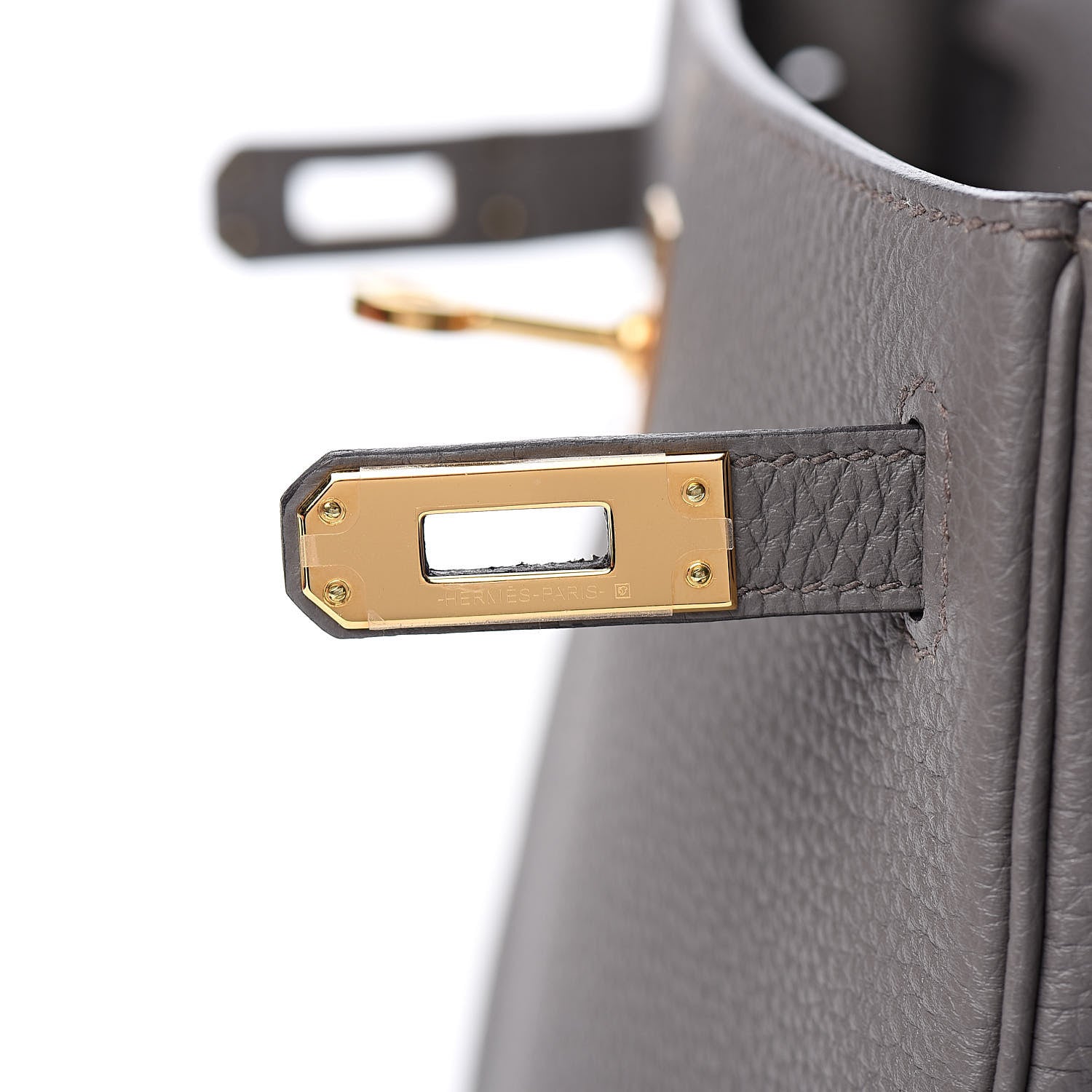 Hermes Togo Kelly Retourne 25 Etain 20 of 38
