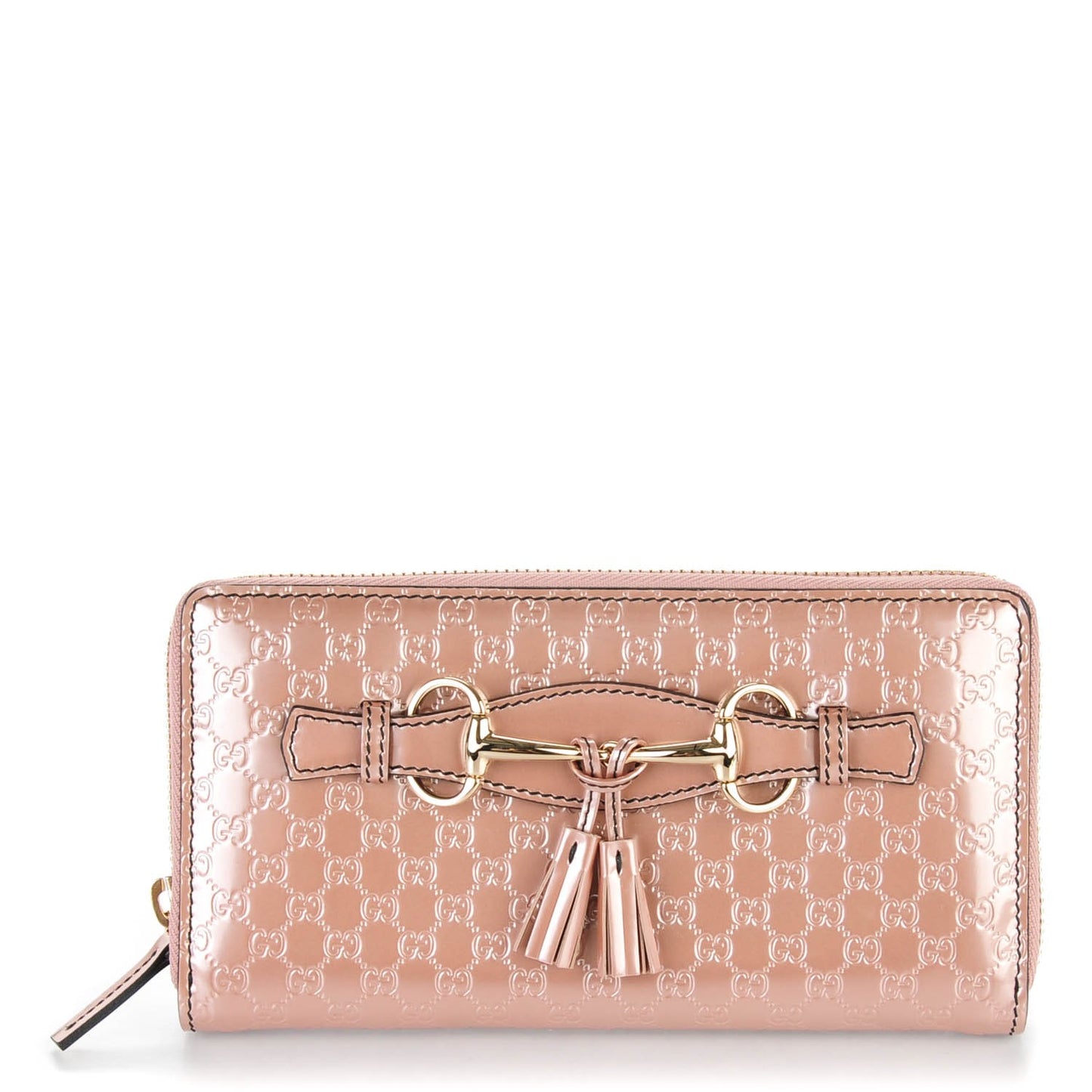 Shine Microguccissima Emily Zip Around Wallet Dark Cipria