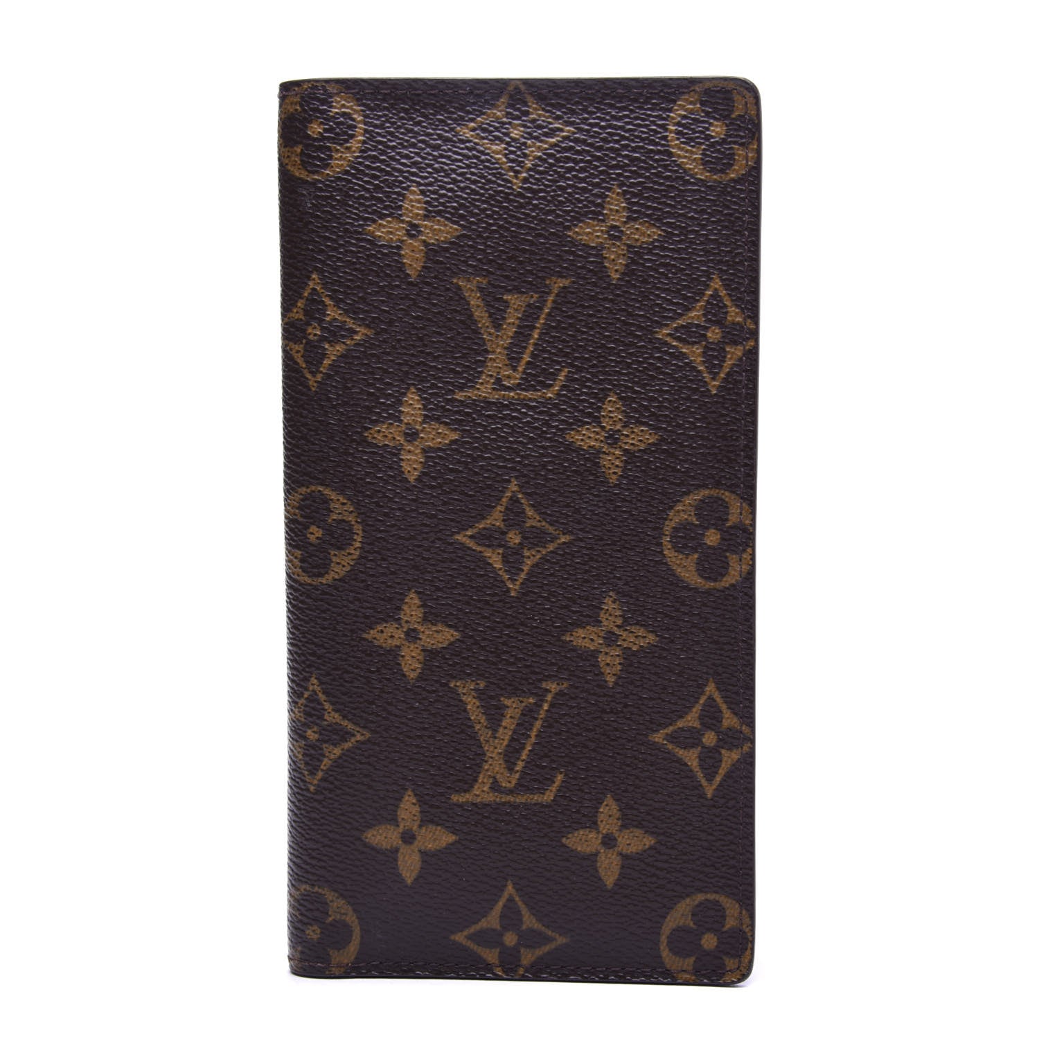 Louis Vuitton Monogram Porte Valeurs Checkbook Wallet 1 of 8