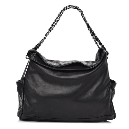 Chanel Lambskin Large Ultimate Soft Tote Black 1 of 15
