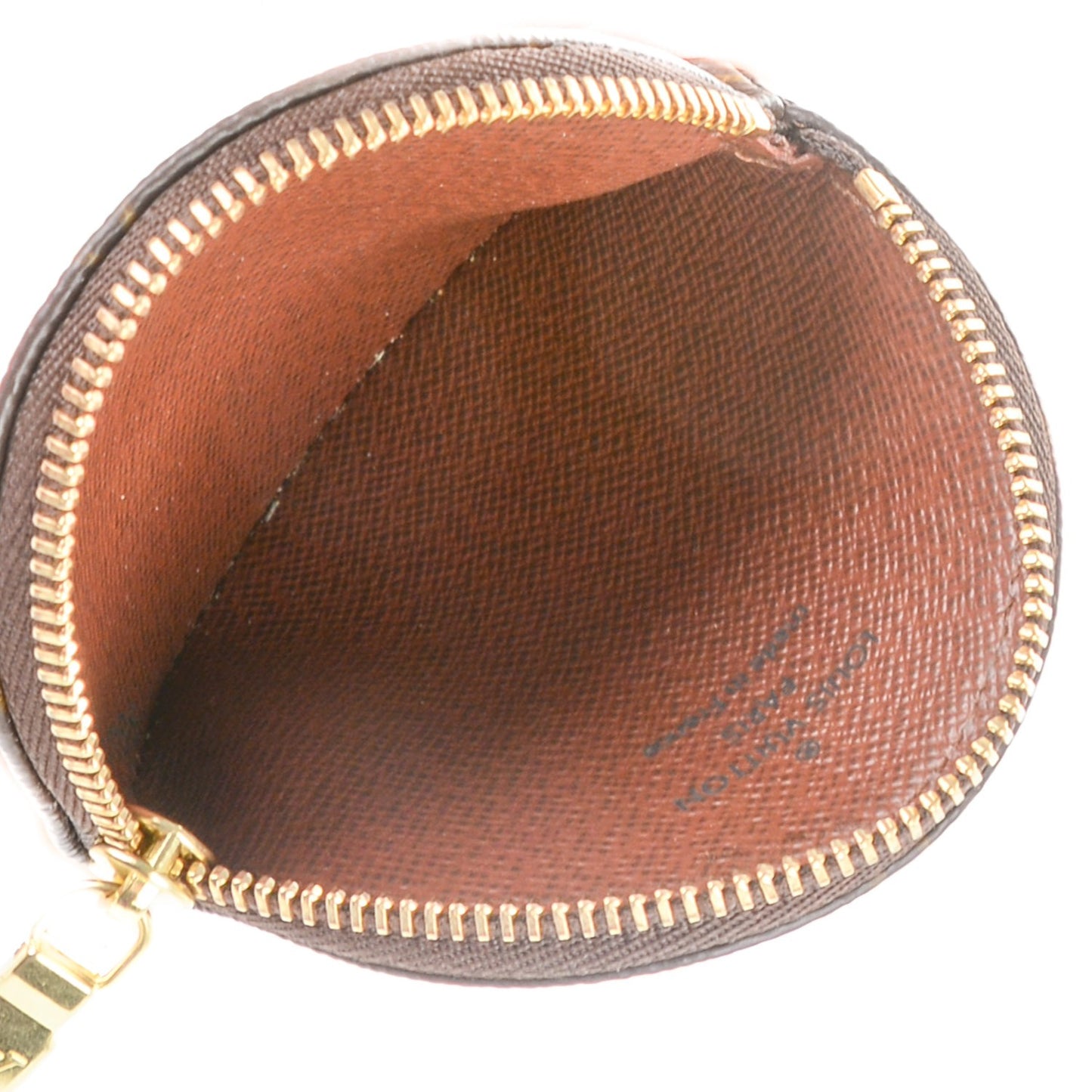 Monogram Round Coin Purse