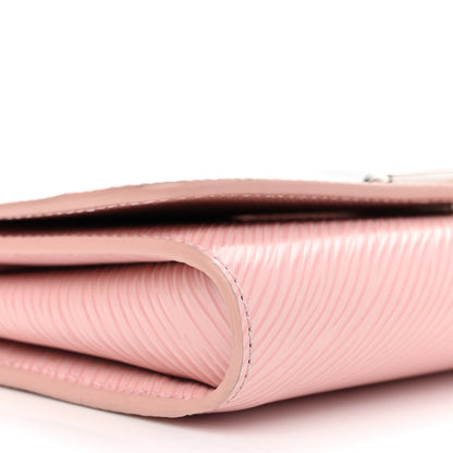 Louis Vuitton Epi Twist Chain Wallet Rose Ballerine 9 of 12