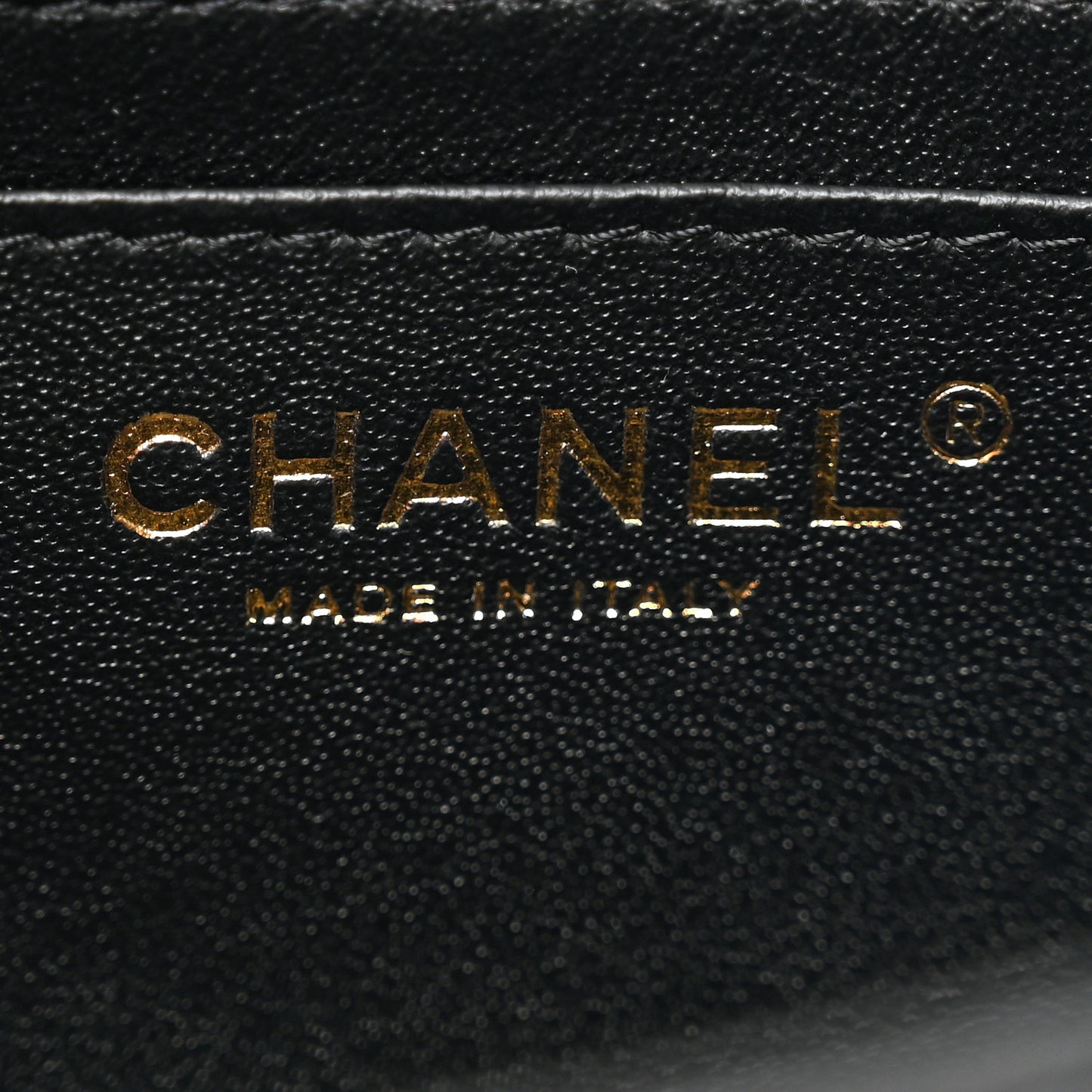 Lambskin Quilted Mini Rectangular Flap Black