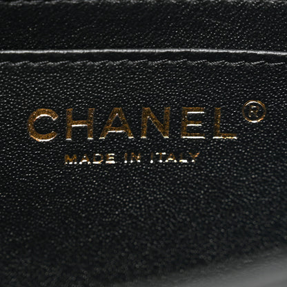Chanel Lambskin Quilted Mini Rectangular Flap Black 6 of 10