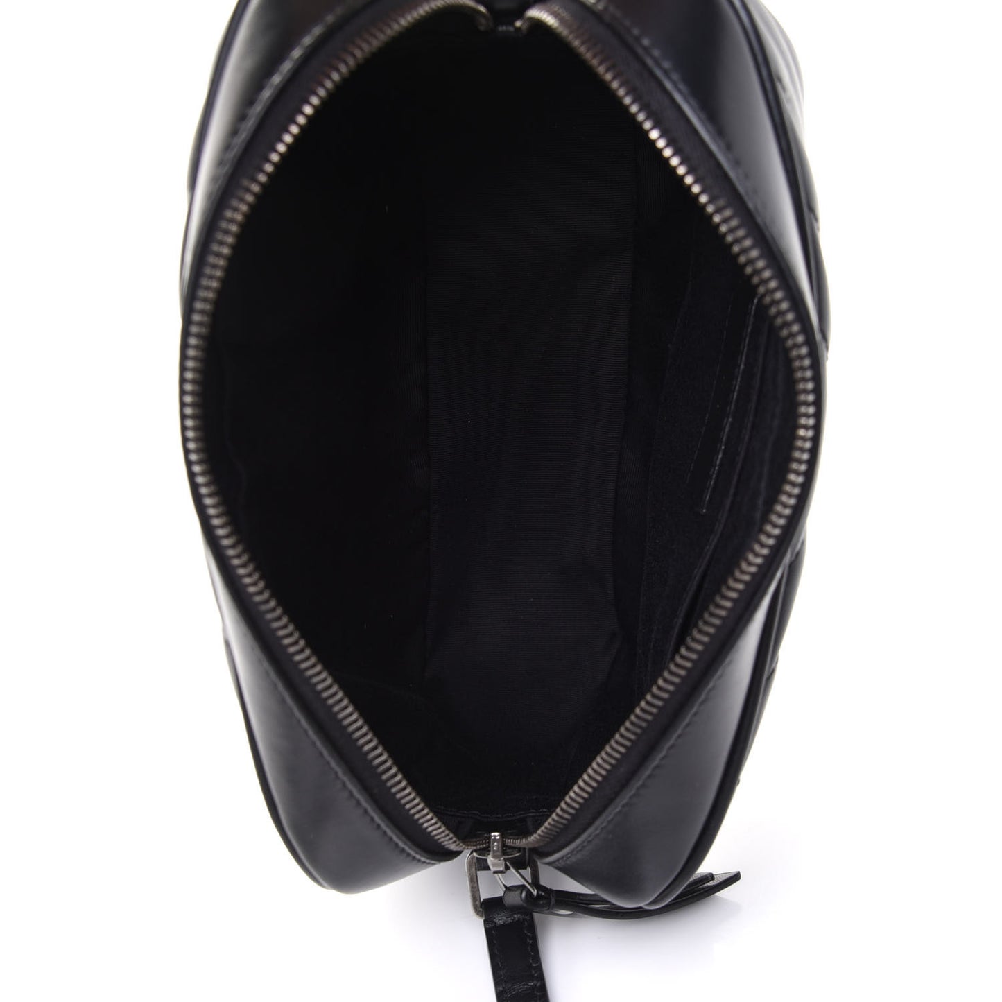 Calfskin Matelasse Monogram Lou Camera Bag Black