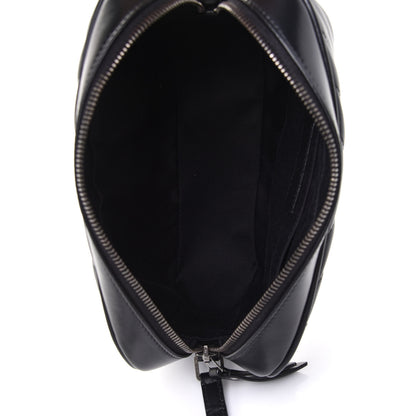Saint Laurent Calfskin Matelasse Monogram Lou Camera Bag Black 5 of 5