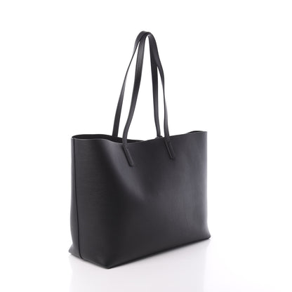 Saint Laurent Calfskin Large Shopping Tote Black 3 of 9