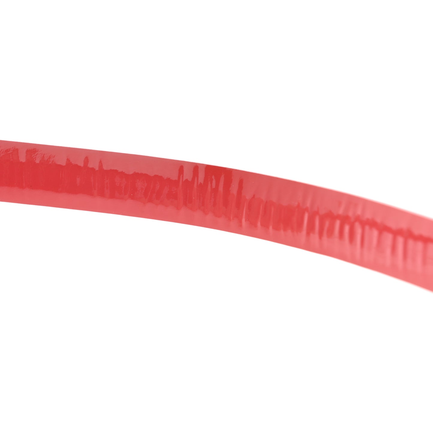 Patent Calfskin CC Logo Skinny Belt 75/30 Pink