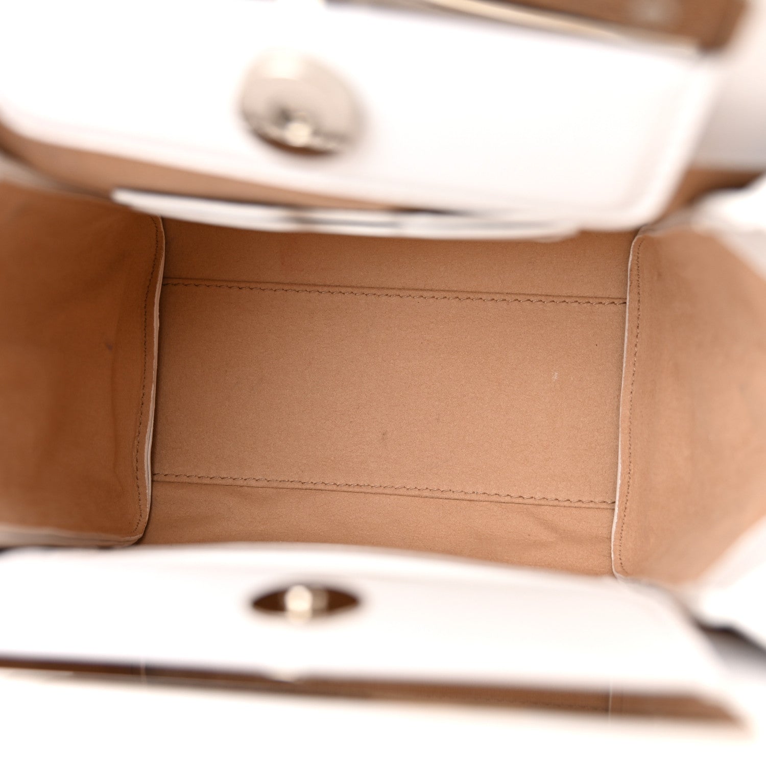 Alexander McQueen Calfskin The Short Story Shoulder Bag White 5 of 15