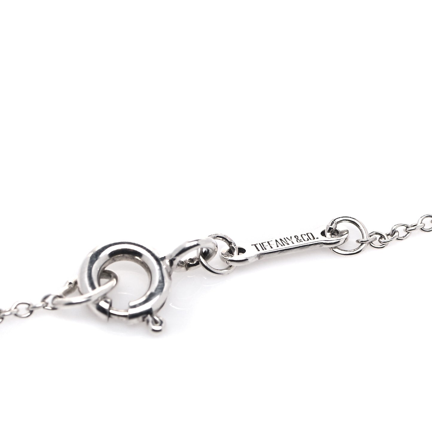 Sterling Silver 12mm Elsa Peretti Eternal Circle Pendant Necklace