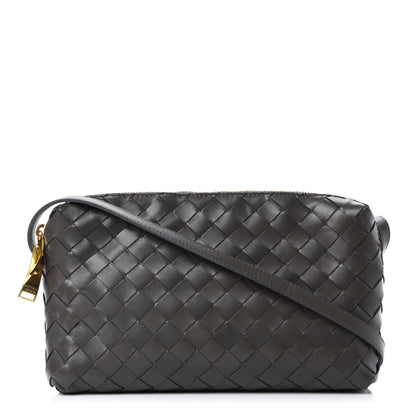 Bottega Veneta Nappa Intrecciato Crossbody Light Graphite 1 of 9