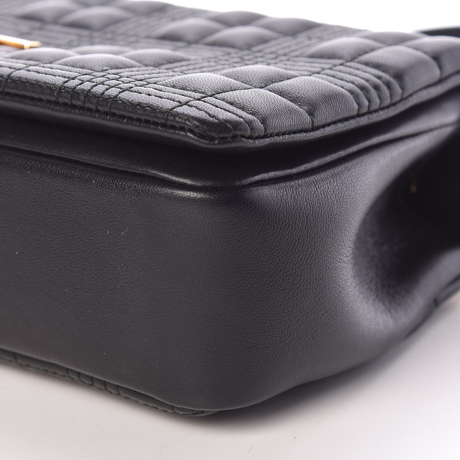 Burberry Lambskin Quilted Lola Bag Black 10 of 13