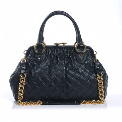 Marc Jacobs Quilted Leather Stam Black 9 of 21