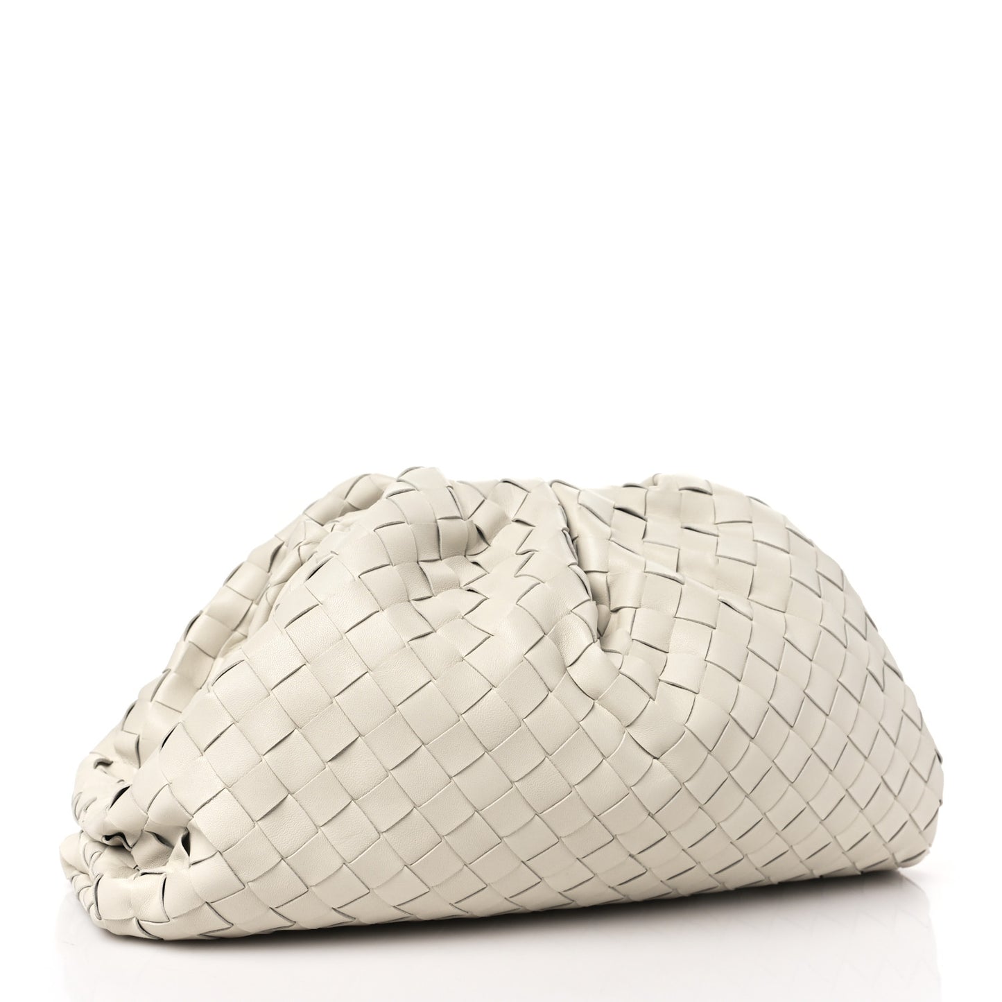 Nappa Maxi Intrecciato The Pouch Oversized Clutch Plaster
