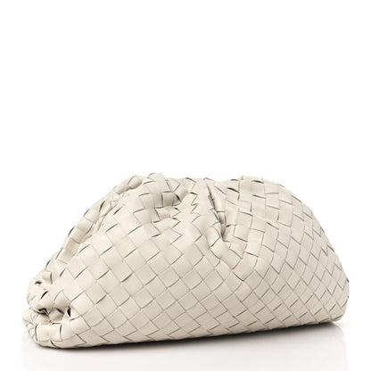 Bottega Veneta Nappa Maxi Intrecciato The Pouch Oversized Clutch Plaster 3 of 9
