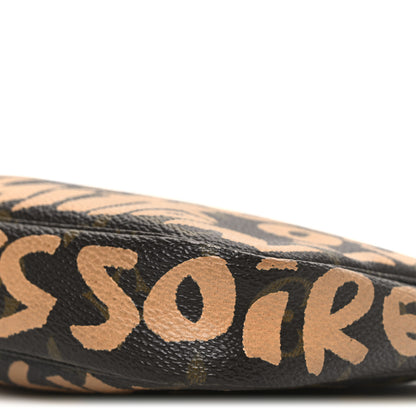 Louis Vuitton Monogram Graffiti Pochette Accessories Peach 10 of 10