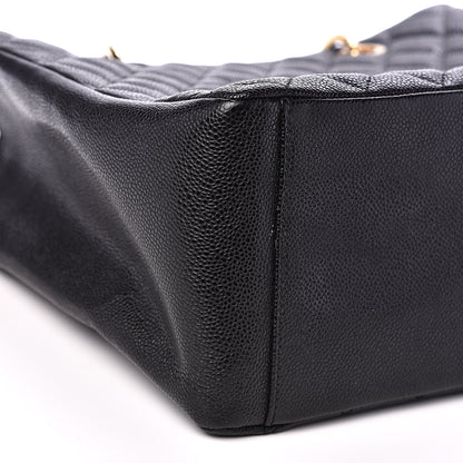 Chanel Caviar Quilted Grand Shopping Tote GST Black 7 of 11