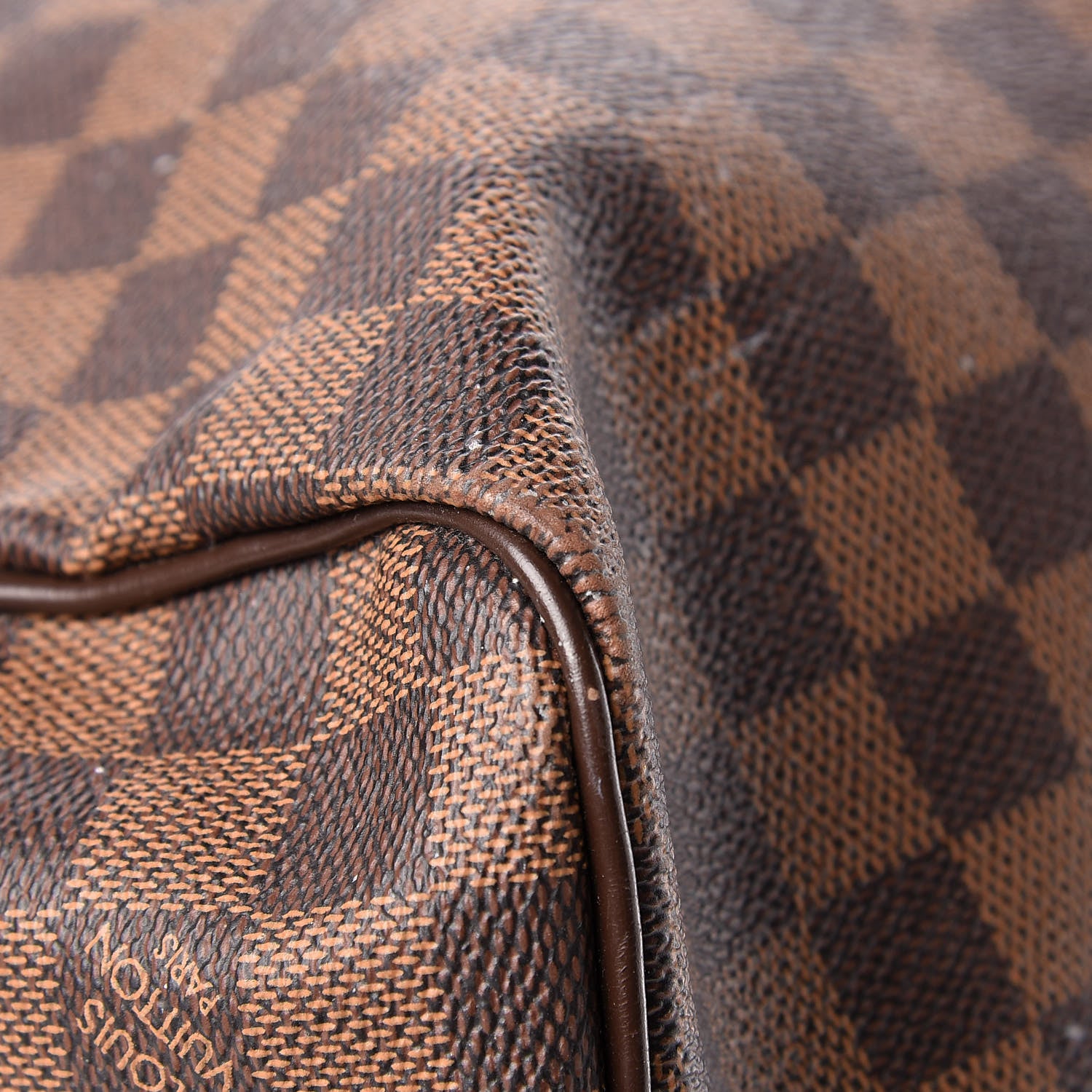 Louis Vuitton Damier Ebene Keepall Bandouliere 55 11 of 26