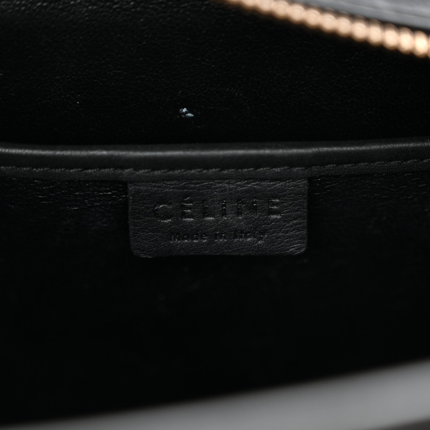 Celine Smooth Calfskin Nano Luggage Black 6 of 17