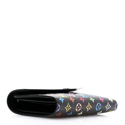 Louis Vuitton LV X TM Monogram Multicolor Victorine Wallet Black 4 of 7