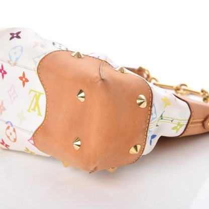 Louis Vuitton Monogram Multicolor Judy MM White 8 of 9