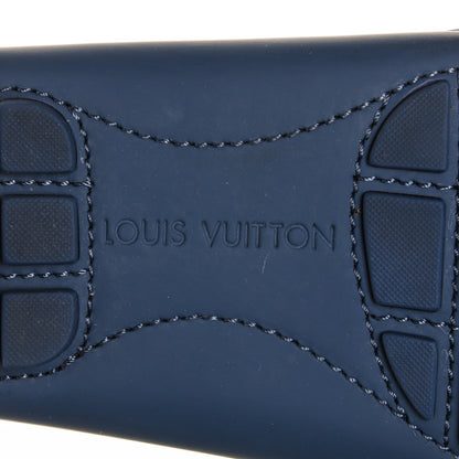 Louis Vuitton Calfskin Monte Carlo Car Shoe Moccasin Loafers 9.5 Blue 5 of 8