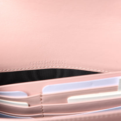 Gucci Calfskin Matelasse GG Marmont Chain Wallet Perfect Pink 12 of 18