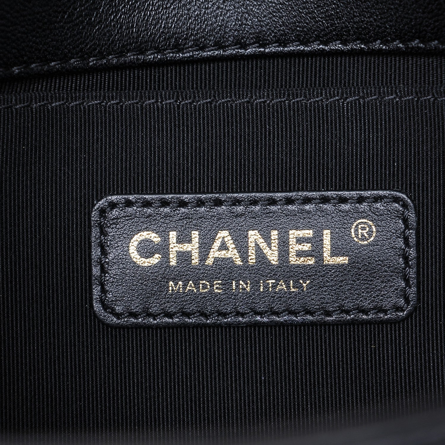 Chanel Lambskin Quilted Medium Boy Flap Black 6 of 8