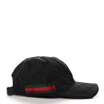 Gucci Monogram Web Baseball Hat M Black 4 of 8
