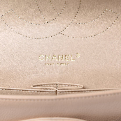 Chanel Caviar Quilted Jumbo Double Flap Beige Clair 6 of 15