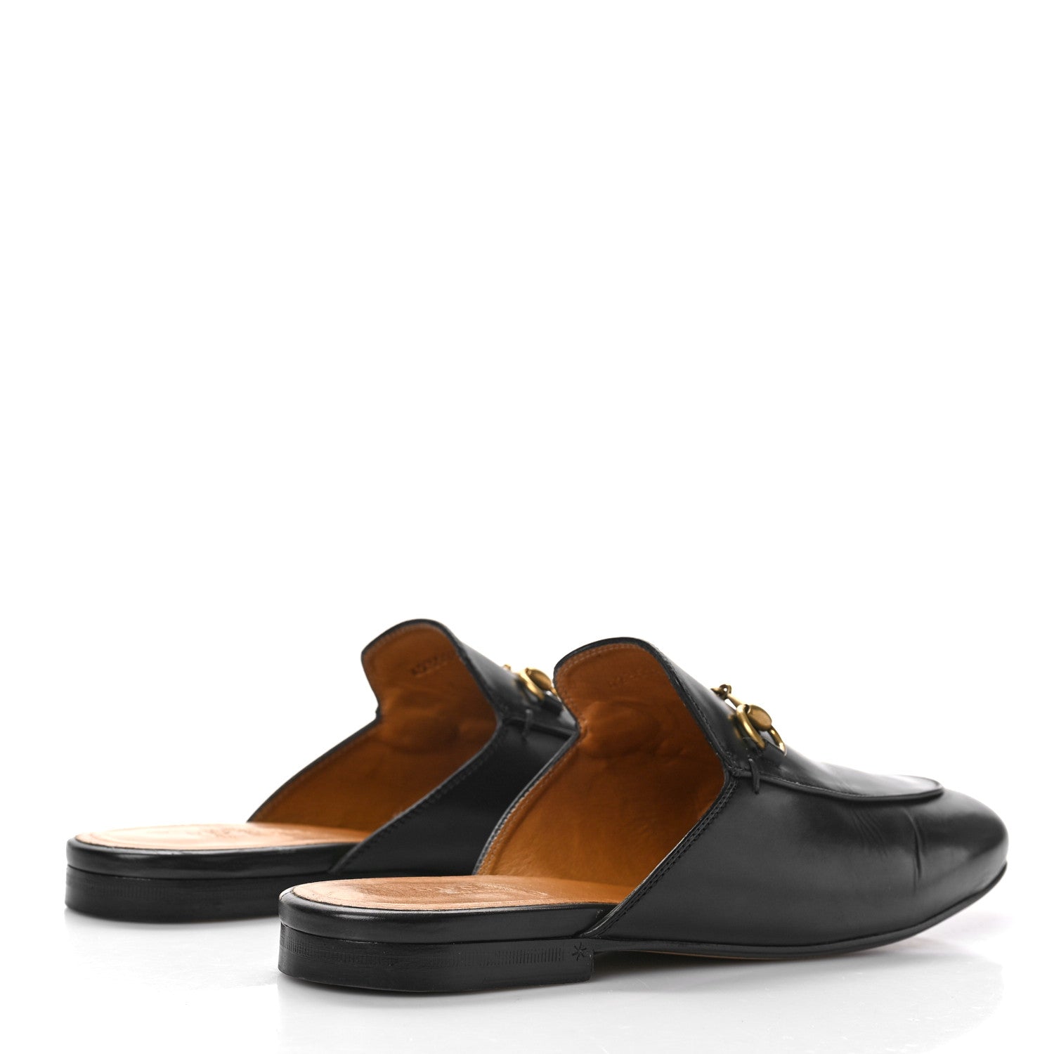Gucci Calfskin Womens Princetown Slippers 40 Black 2 of 11
