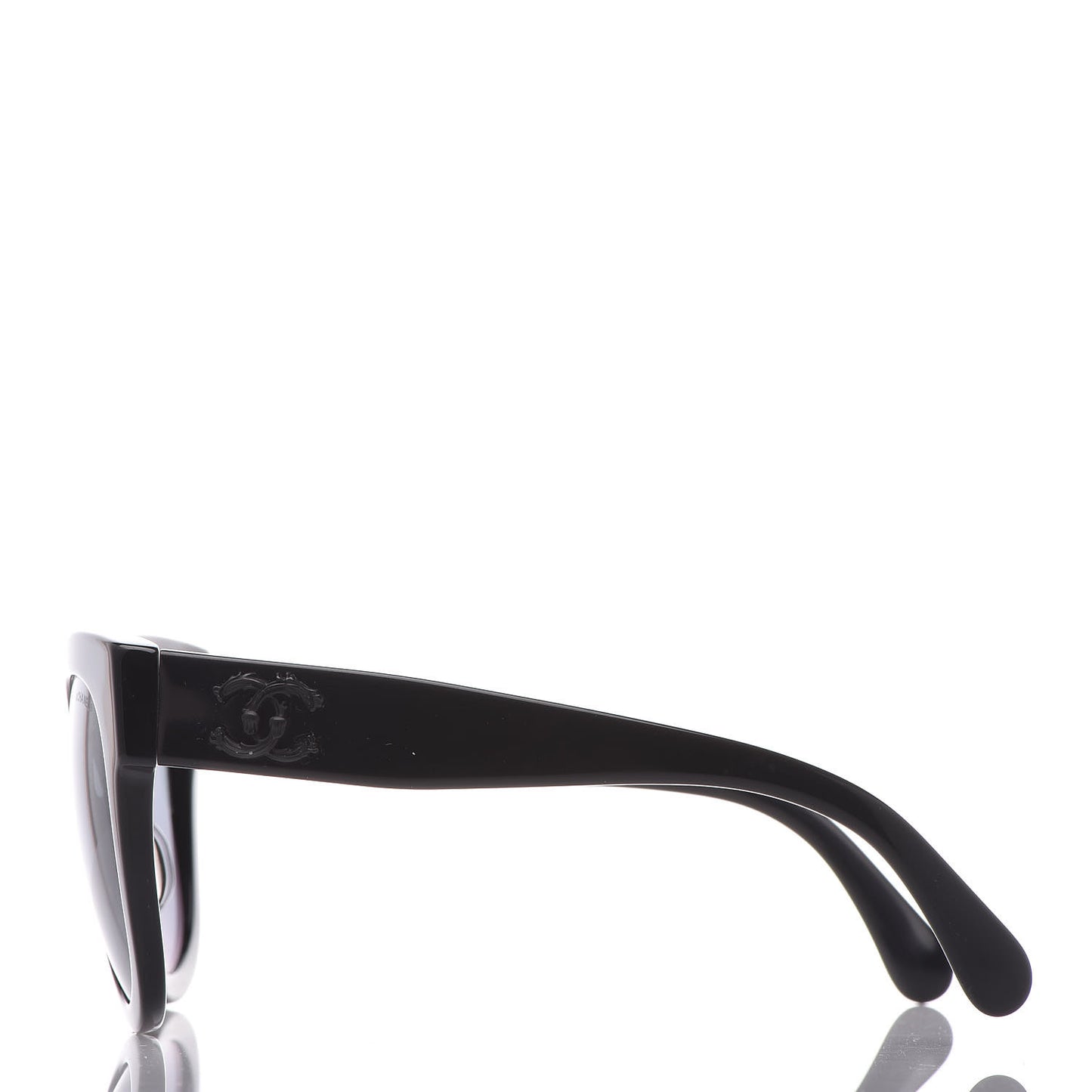 Acetate Butterfly Signature CC Sunglasses 5358 Black