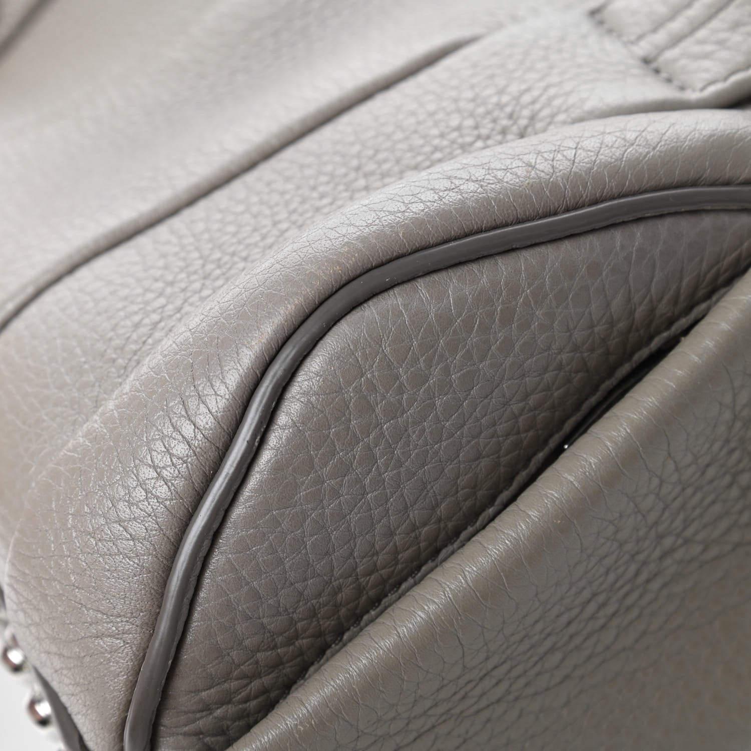 Alexander Wang Pebbled Lambskin Rockie Oyster 10 of 10