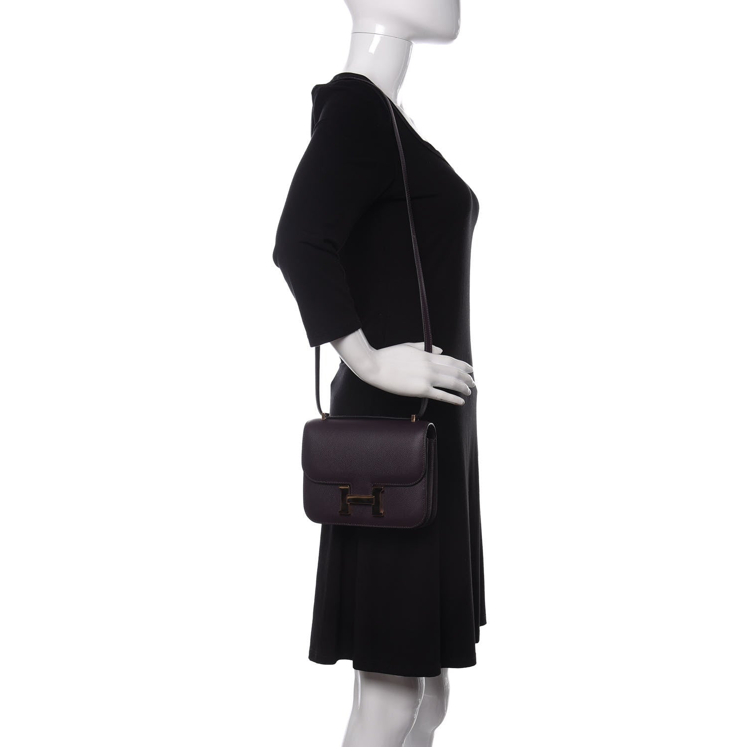 Hermes Epsom Constance 18 Raisin 2 of 11