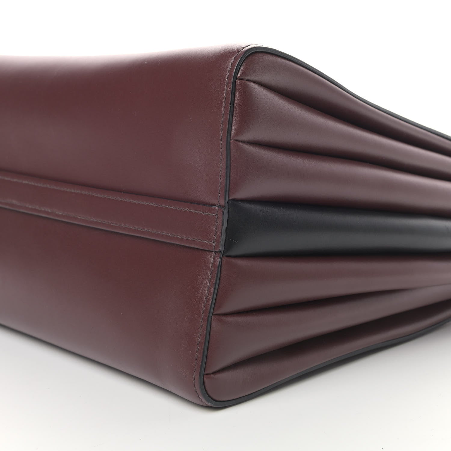 Prada City Calf Bibliotheque Tote Granato Black 10 of 10