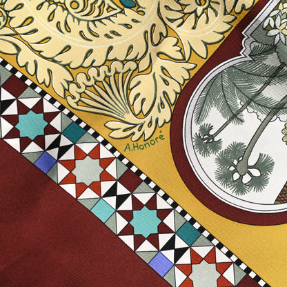 Hermes Silk Les Jardins D'Andalouise Scarf 90 5 of 5