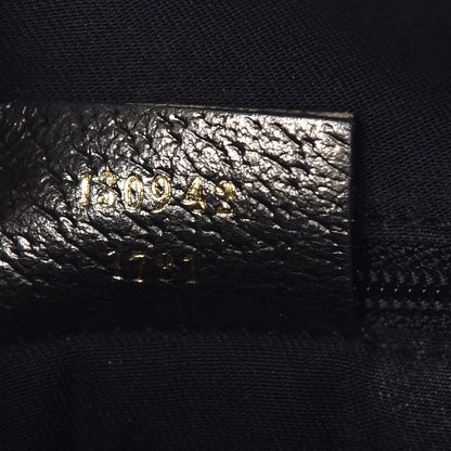 Gucci Monogram Small Abbey Boston Metallic Brown 7 of 19