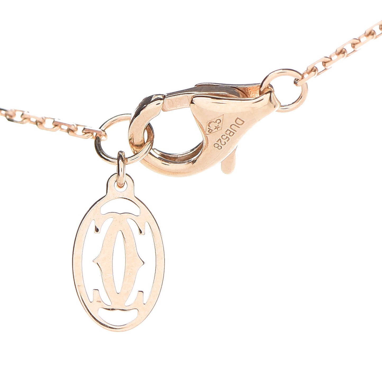 18K Yellow Gold Diamond SM D'Amour Pendant Necklace