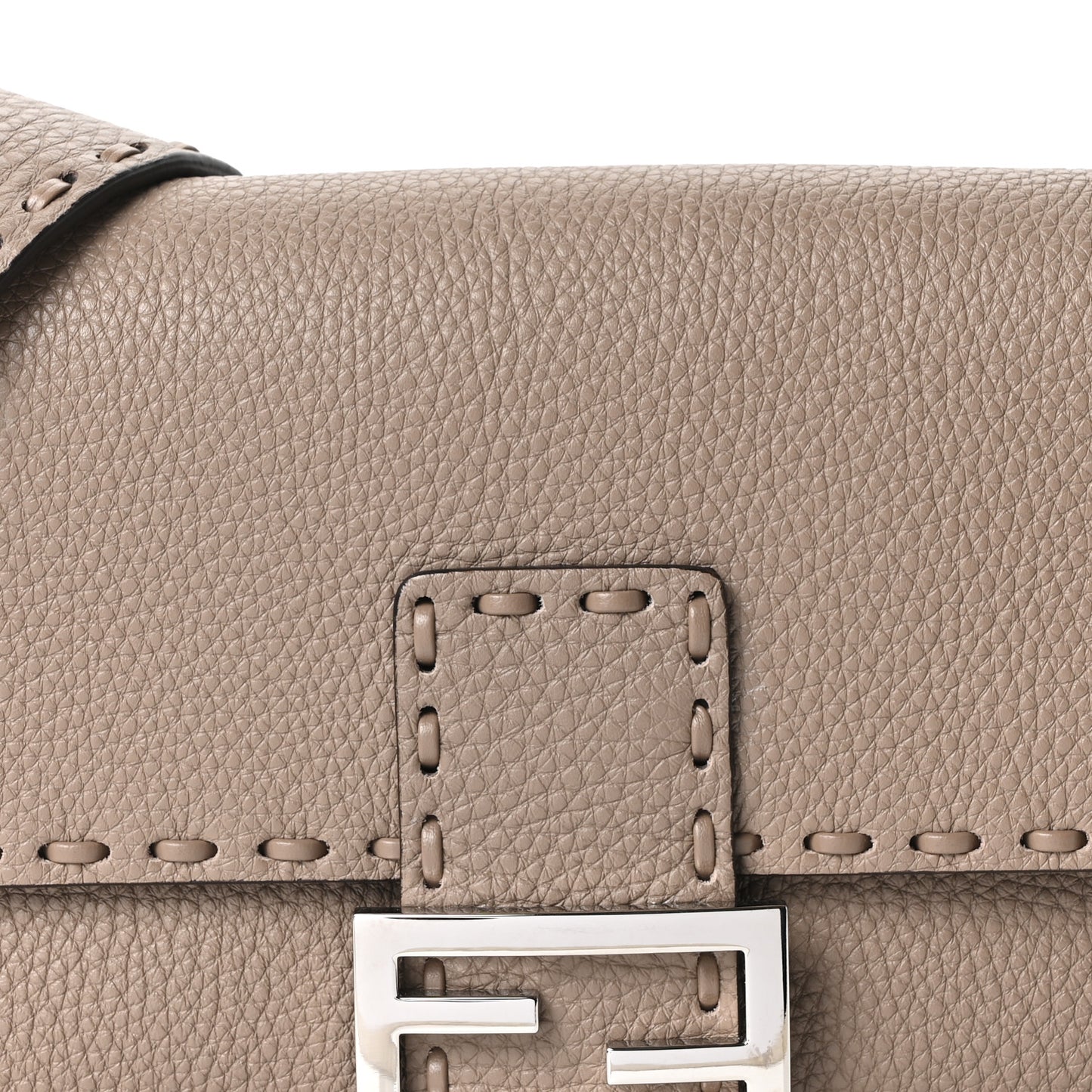 Cuoio Roma Sellerissima Nappa Sintetica Tape Stitch Baguette Corda