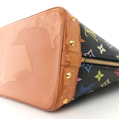 Louis Vuitton Monogram Multicolor Alma Black 10 of 14
