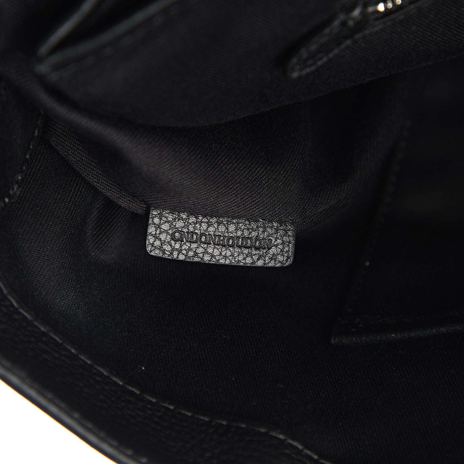 Burberry Smoked Check Logo Graphic Burleigh Messenger Bag Black 9 of 10