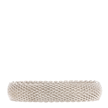 Tiffany Sterling Silver Somerset Mesh Bracelet 1 of 3