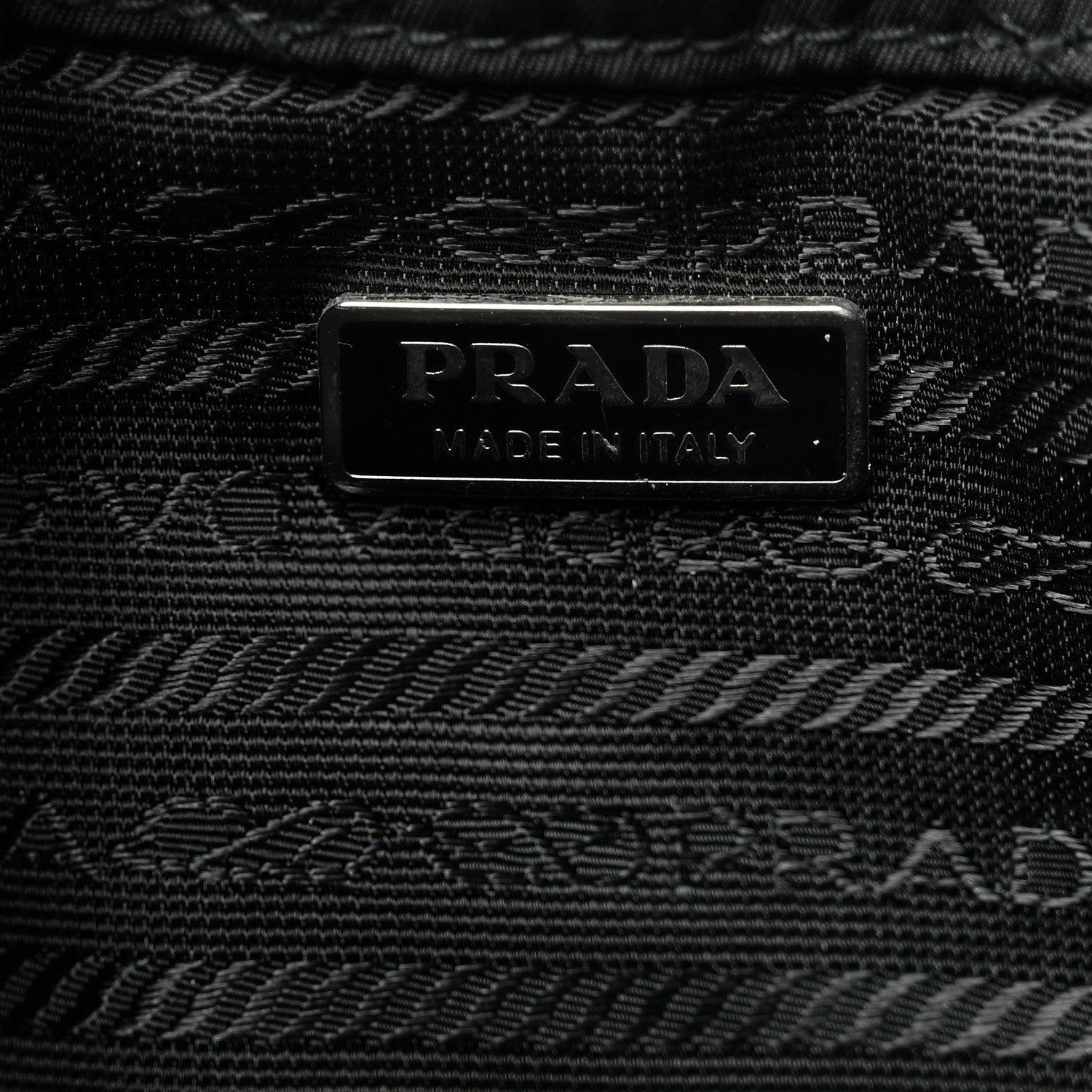 Prada Tessuto Nylon Quilted Drawstring Bucket Bag Black 6 of 10